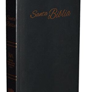 Biblia RVR2015 Negra Tapa Blanda