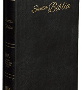 Biblia RVR2015 Piel Europea Negra