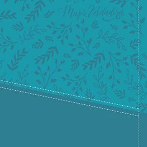 Biblia Devocional Mujer Verdadera Nbla - Duotono Aqua