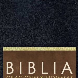 Rvc Biblia Oraciones Y Promesas - Negro Imitacion Piel