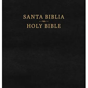 Biblia Bilingue, Negro Imitación Piel RVR1960/CSB