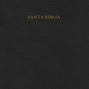 RVR1960 Nueva Biblia De Estudio Scofield Negro, Piel Fabricada