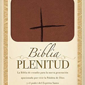 Biblia Plenitud, RVR1960, Tamaño Personal, Cafe