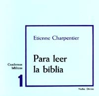 Para Leer La Biblia: Cuaderno Bíblico 1