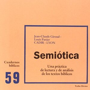 Semiotica: Cuaderno Bíblico 59