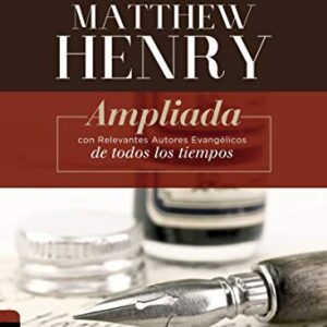 RVR Biblia De Estudio Matthew Henry, Tapa Dura