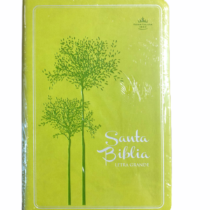 Biblia Letra Grande RVR1960 Imitacion Piel Verde