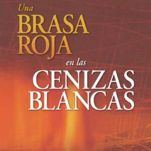 Una Brasa Roja En Las Cenizas Blancas